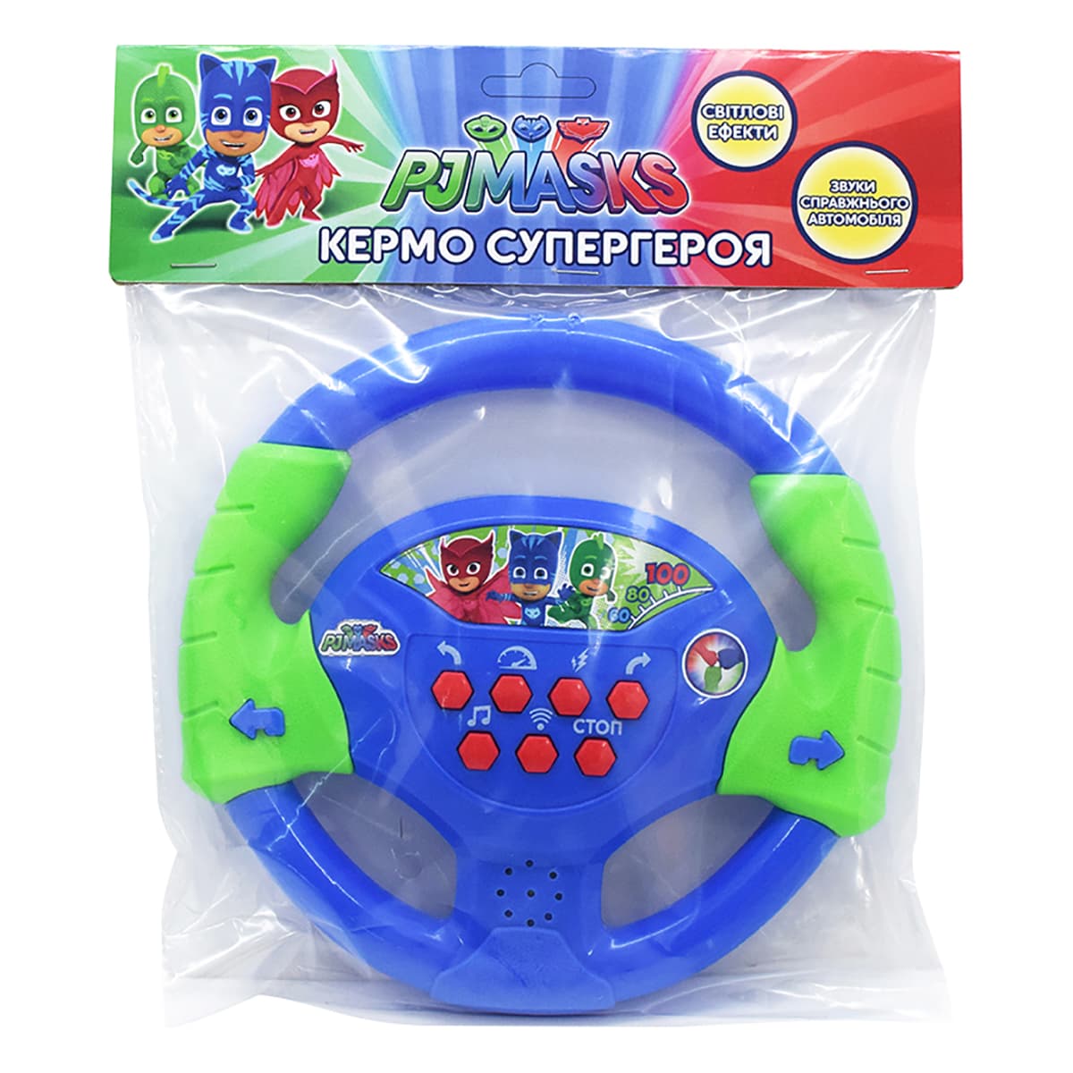 

Музыкальная игрушка-руль PJMasks Superheroes 121682 ТМ: PJMasks, 121682