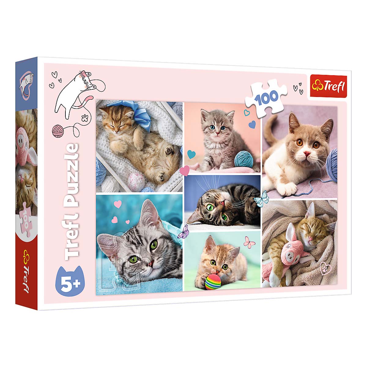 

Пазл Trefl В мире котов 100 эл 16420 ТМ: Trefl, 16420