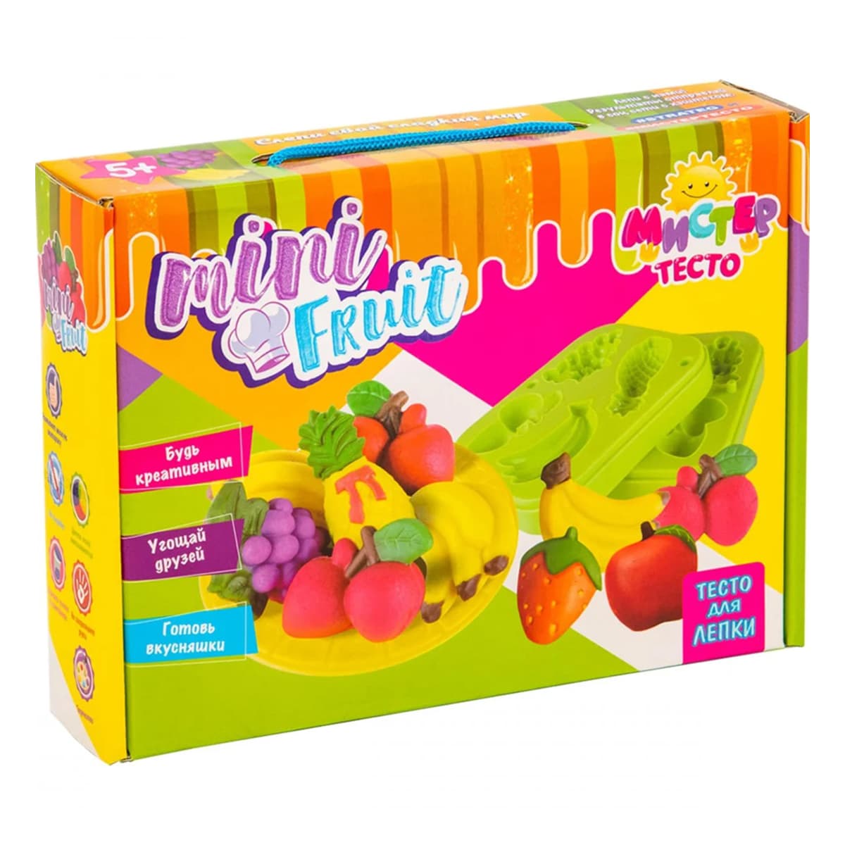 

Набор для творчества Strateg Мистер Тесто Mini Fruit 71201 ТМ: Strateg, 71201