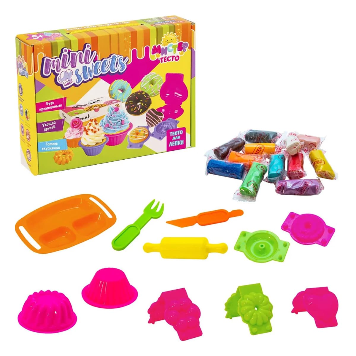 

Набор для творчества Strateg Мистер тесто Mini Sweets 71203 ТМ: Strateg, 71203