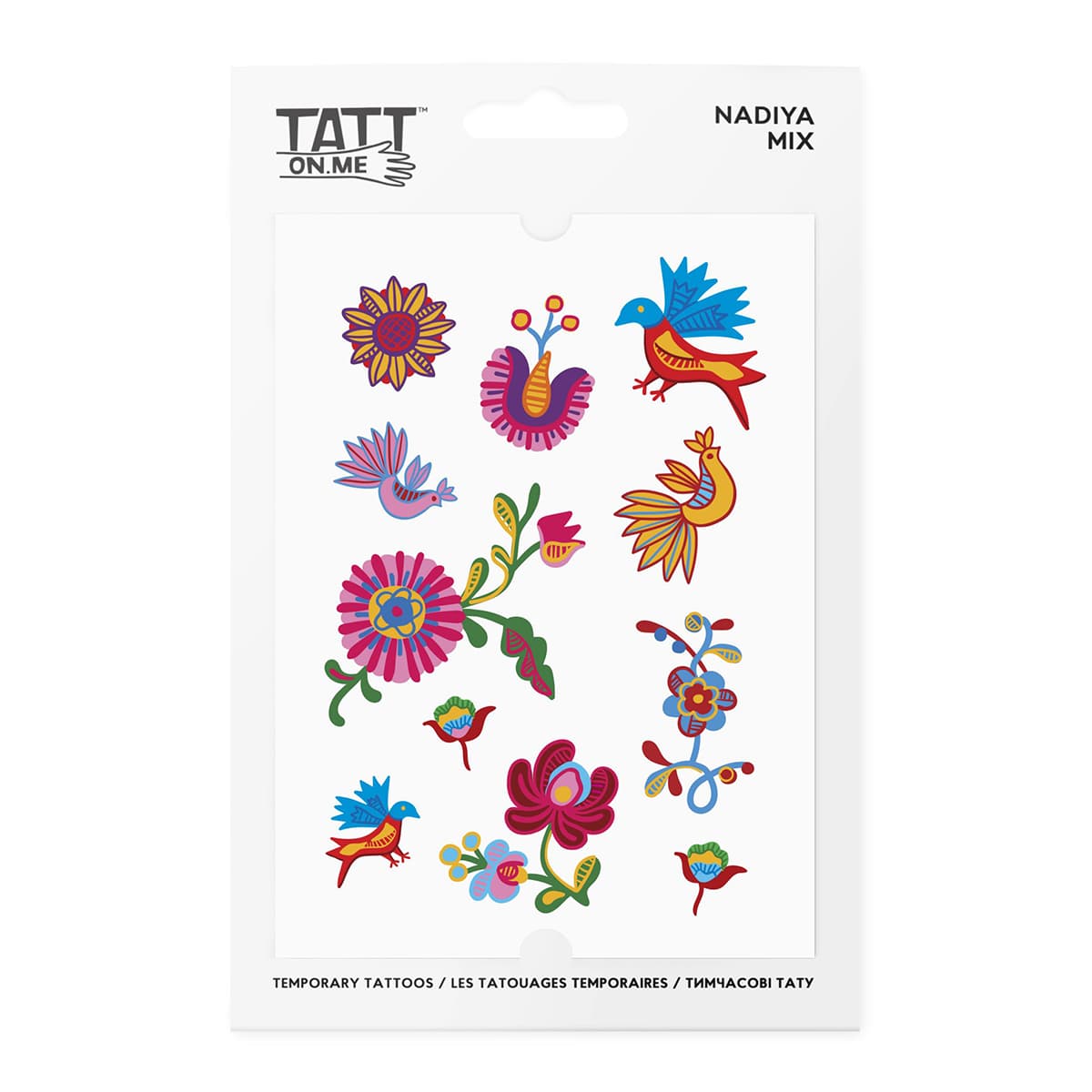 

Набор временных тату TATTon.me Nadiya mix TMNadiya ТМ: TATTon.me, TMNadiya