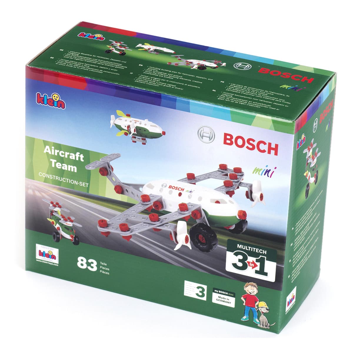 

Конструктор Bosch Mini Aircraft Team 83 эл 8790 ТМ: Bosch Mini, 8790