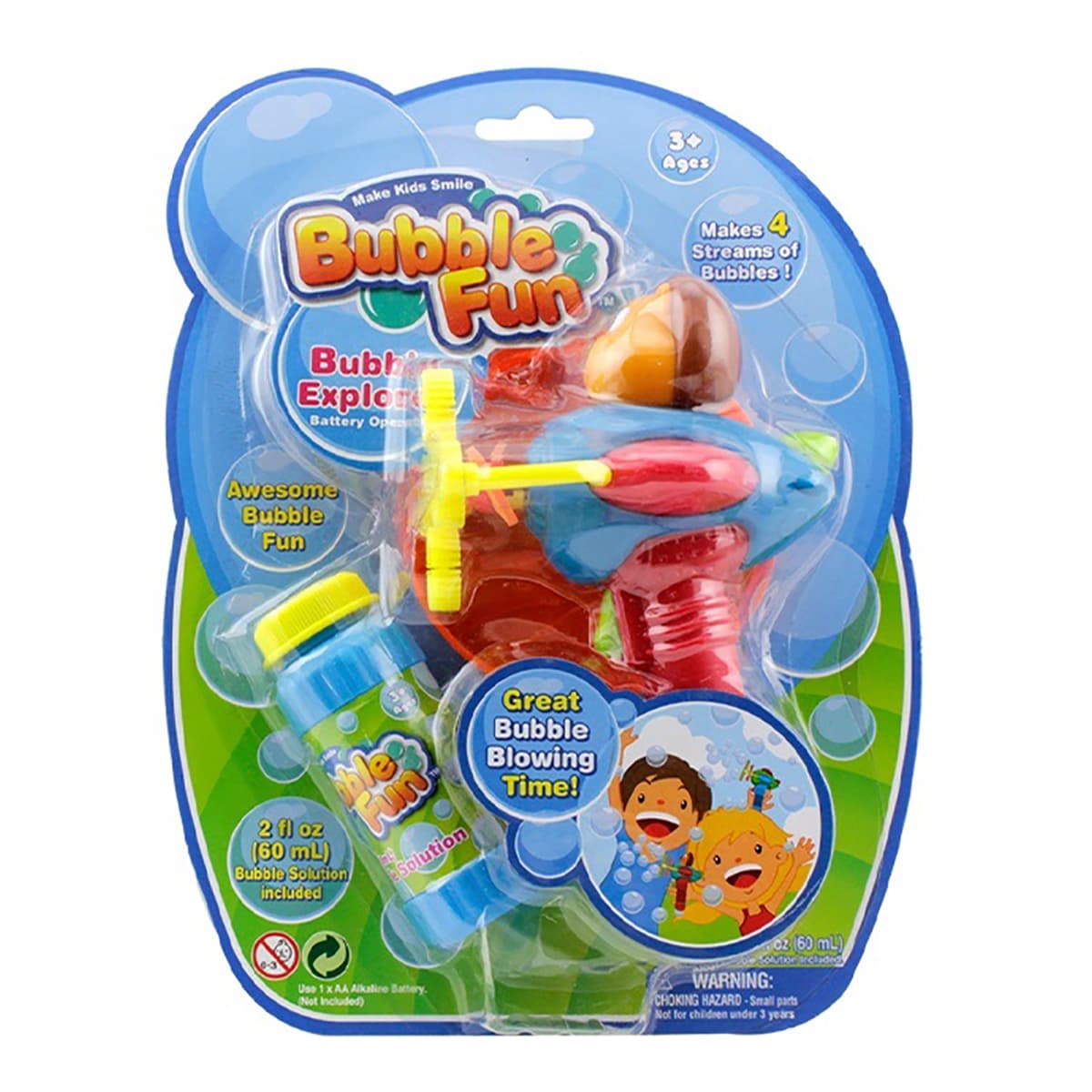 

Мыльные пузыри Bubble Fun Самолет 60 мл DHOBB10057 ТМ: Bubble Fun, DHOBB10057
