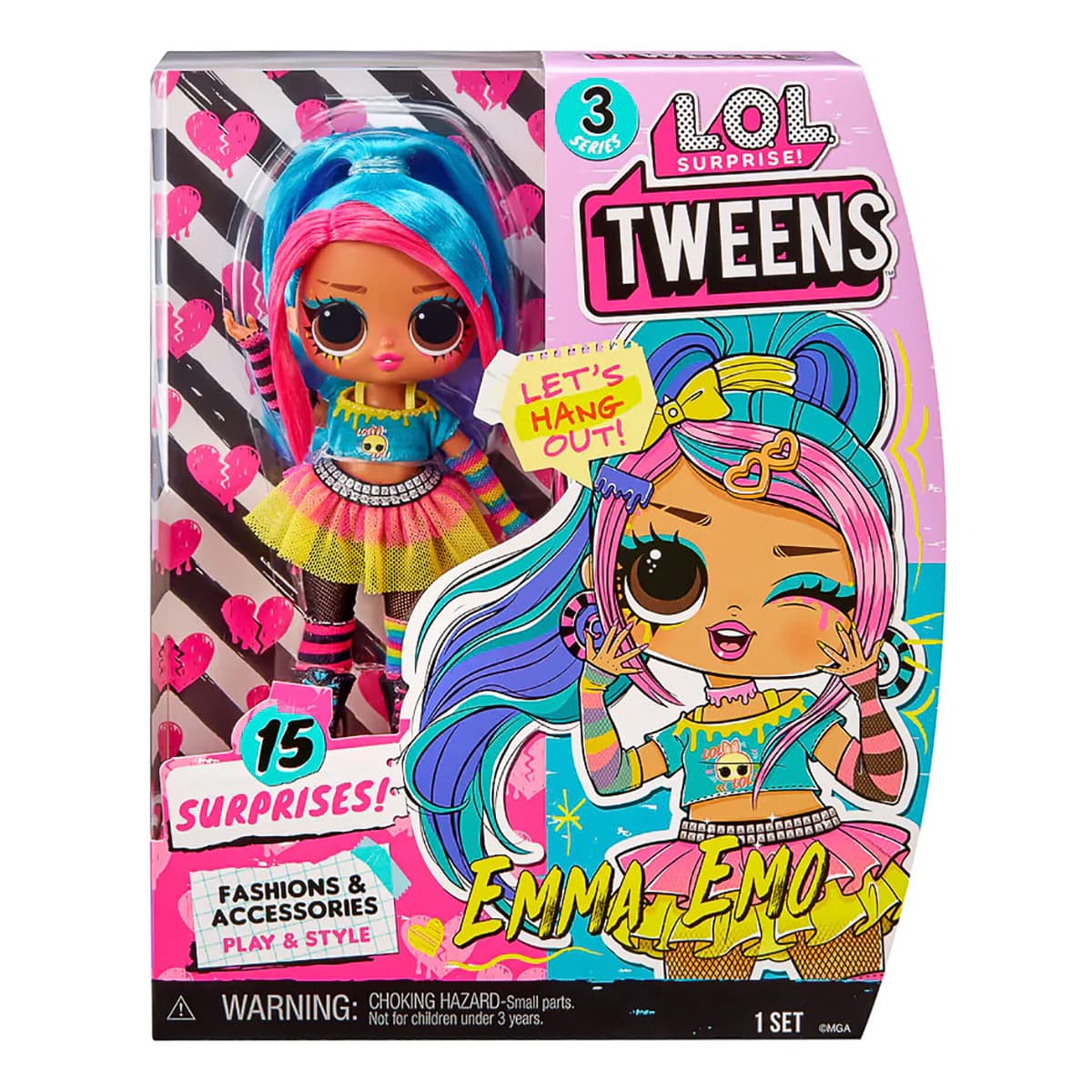 

Игровой набор L.O.L. Surprise Tweens Emma Emo 584070 ТМ: L.O.L. Surprise, 584070