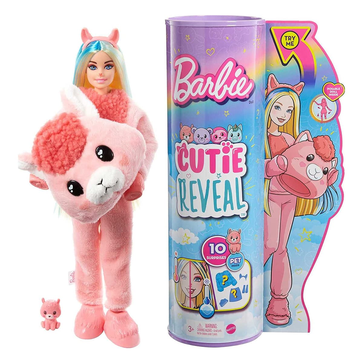 

Кукла Barbie Cutie Reveal Забавная лама HJL60 ТМ: Barbie (Mattel), HJL60