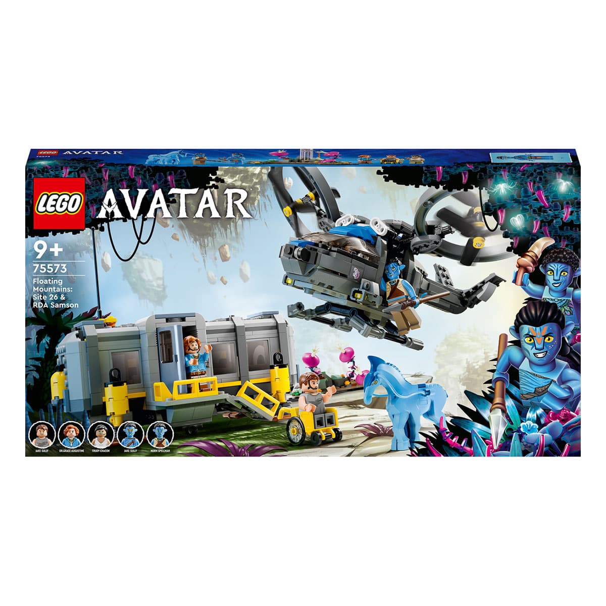 

LEGO Avatar Аватар Горы Аллилуйя: 26-й участок и грузовой конвертоплан Самсон 75573 75573 ТМ: LEGO, 75573