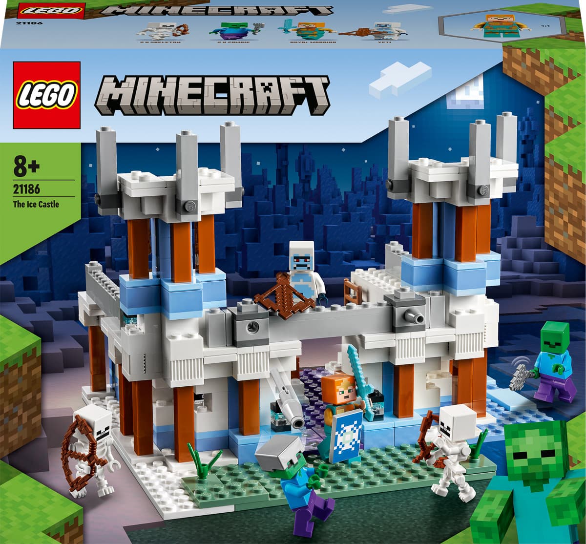 

LEGO Minecraft Ледяной замок 21186 21186 ТМ: LEGO, 21186