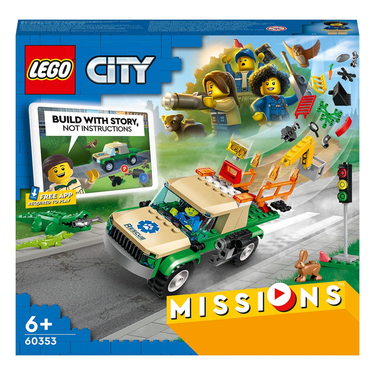 

LEGO City Миссии спасения диких животных 60353 60353 ТМ: LEGO, 60353