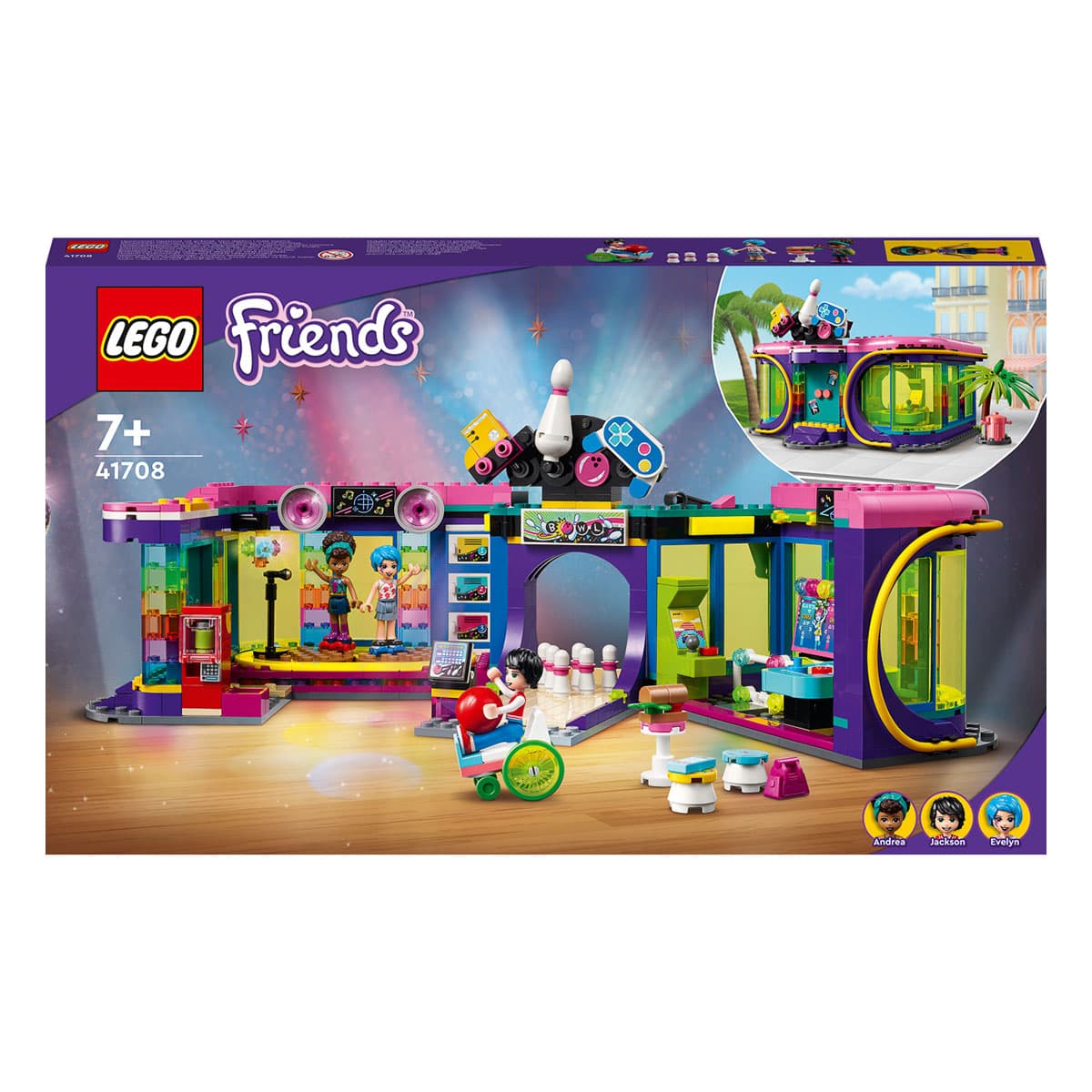 

LEGO Friends Диско-аркада на роликах 41708 41708 ТМ: LEGO, 41708