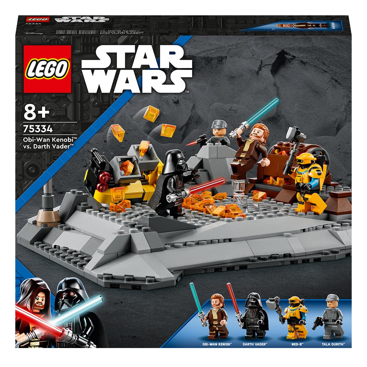 

LEGO Star Wars Оби-Ван Кеноби против Дарта Вейдера 75334 75334 ТМ: LEGO, 75334