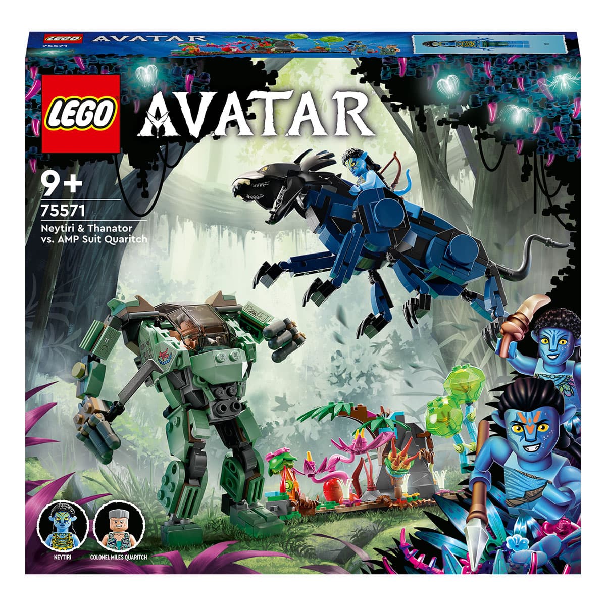 

LEGO Avatar Аватар Нейтири и Танатор против Куаритча в скафандре УМП 75571 75571 ТМ: LEGO, 75571
