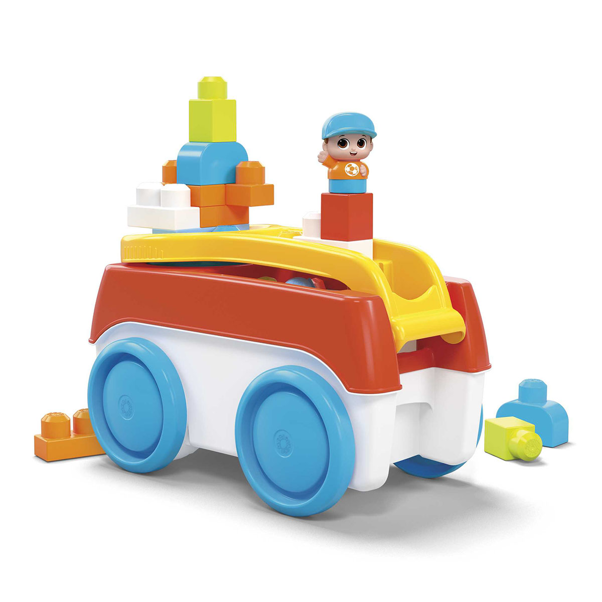 

Тележка-каталка Mega Bloks Constructor on Wheels HHN00 ТМ: Mega Bloks (Mattel), HHN00