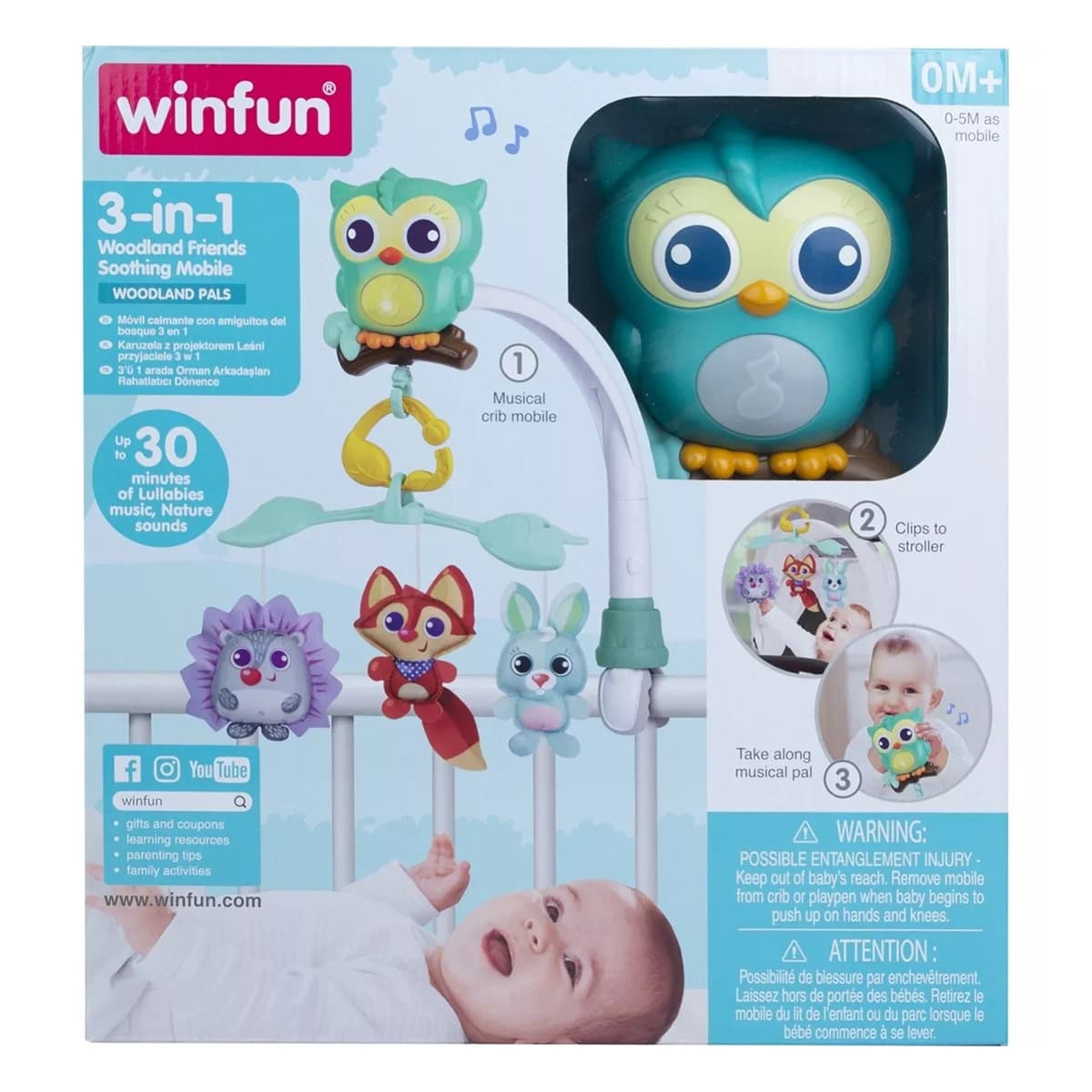 Музична іграшка-мобіль Winfun Forest - 2