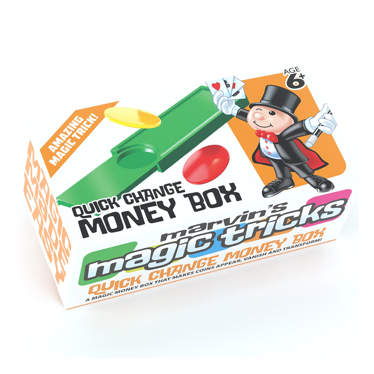 

Волшебные фокусы Marvin’s Magic Amazing Magic tricks! Quick change Money box (укр) MME0125 ТМ: Marvins Magic, MME0125