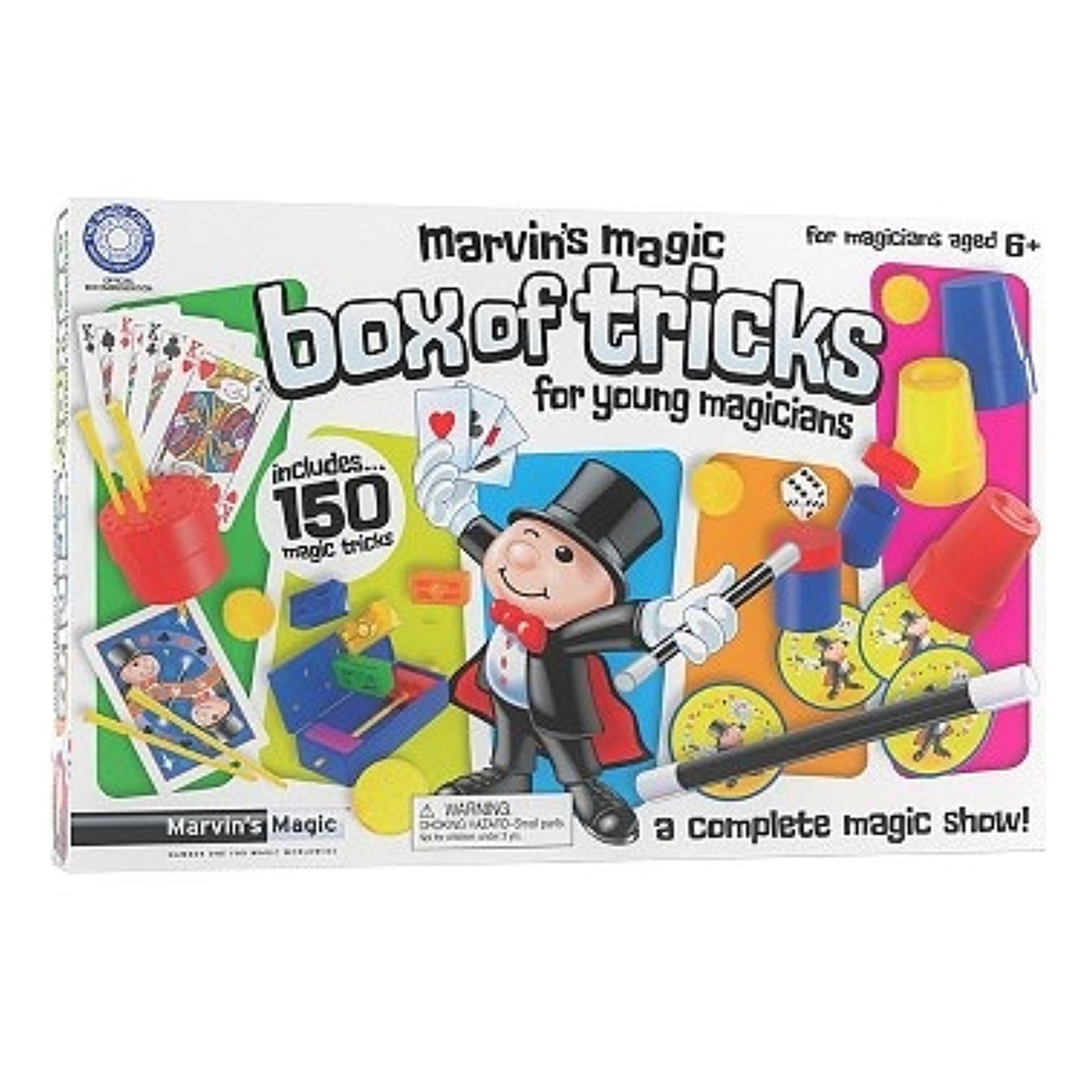 

Набор с фокусами Marvin’s Magic Box of Tricks for young magicians Includes 150 magic tricks (укр) MME0118 ТМ: Marvins Magic, MME0118