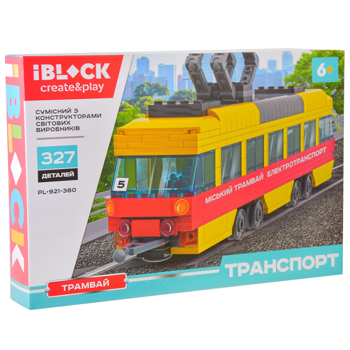 

Конструктор Iblock Трамвай 327 эл PL-921-380 ТМ: IBLOCK, PL-921-380