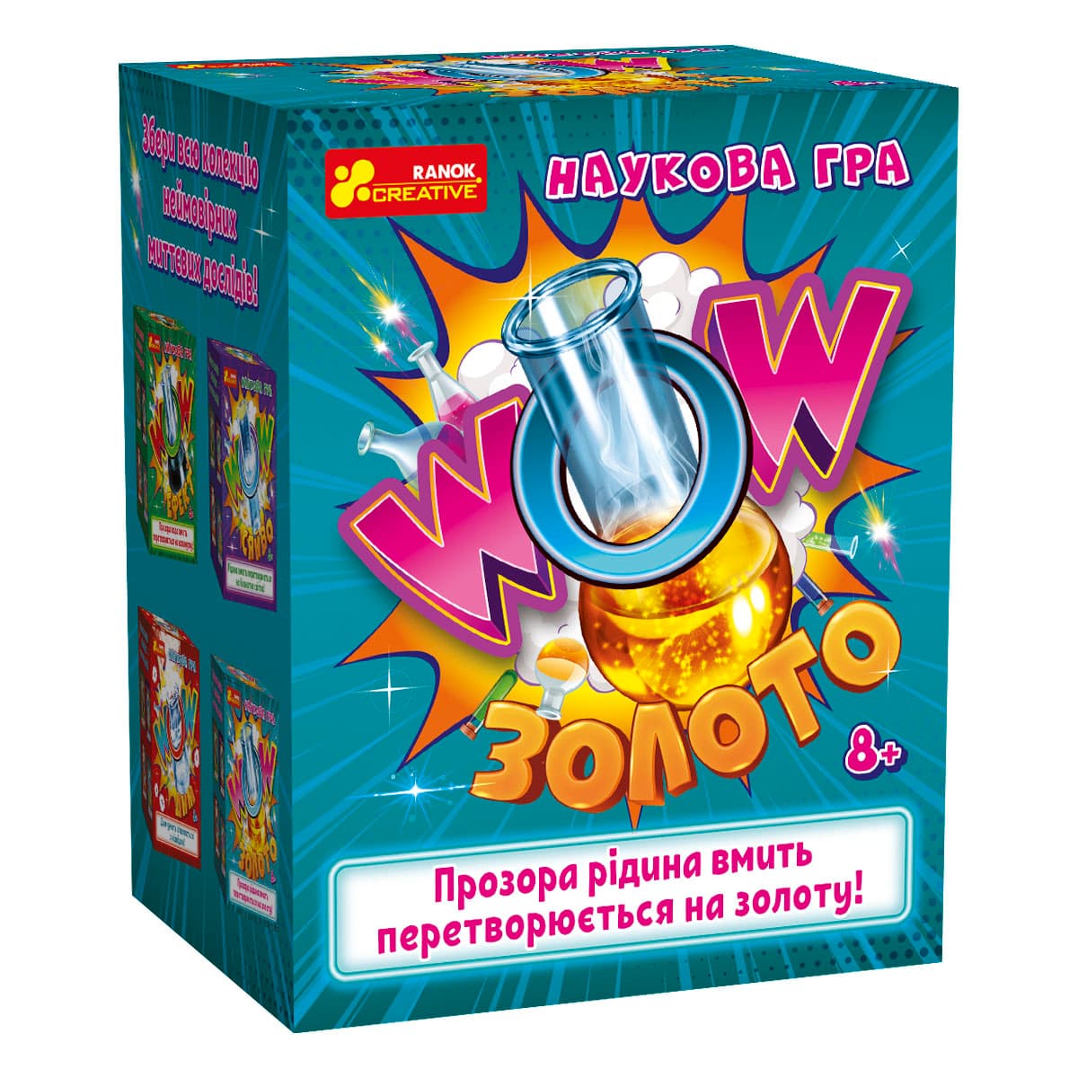 

Научная игра Ranok Creative WOW Золото (укр) 474893 ТМ: Ranok Creative, 474893