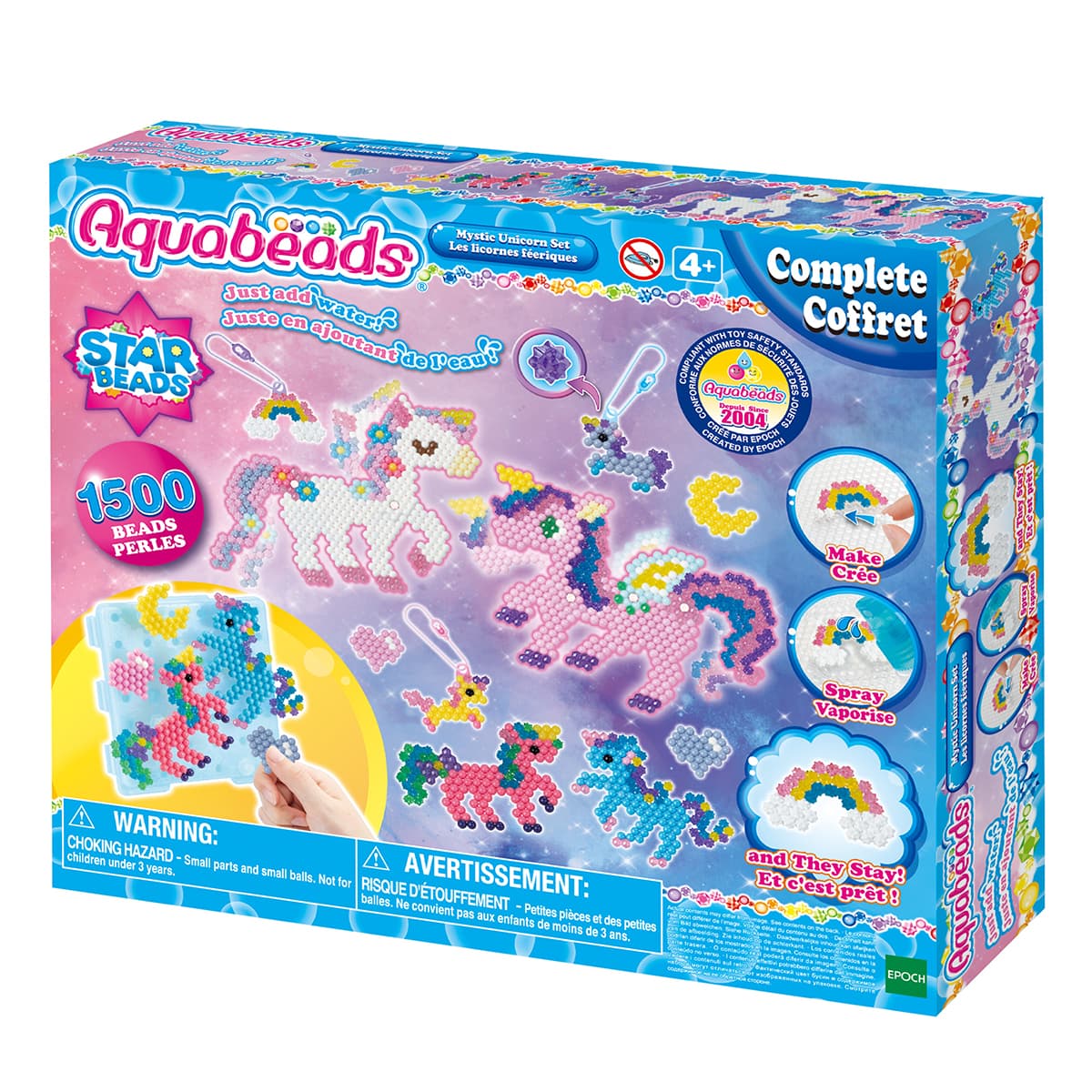 

Аквамозаика Aquabeads Волшебные единороги 31944 ТМ: Aquabeads, 31944