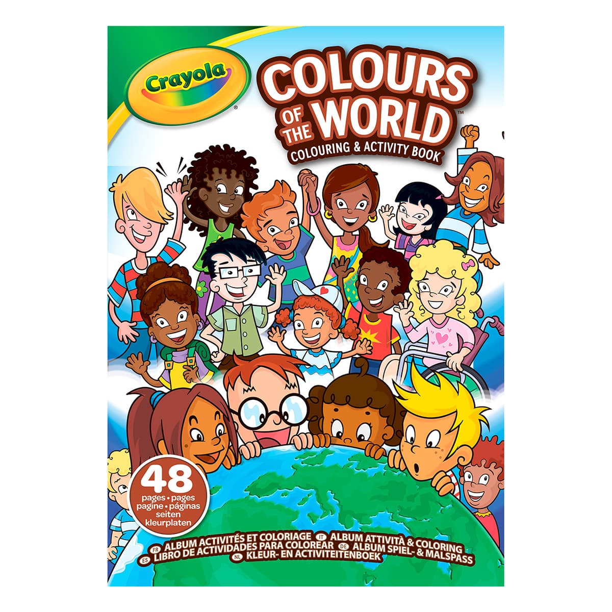 

Раскраска Crayola Colours of the World 48 c 04-2668 ТМ: Crayola, 04-2668