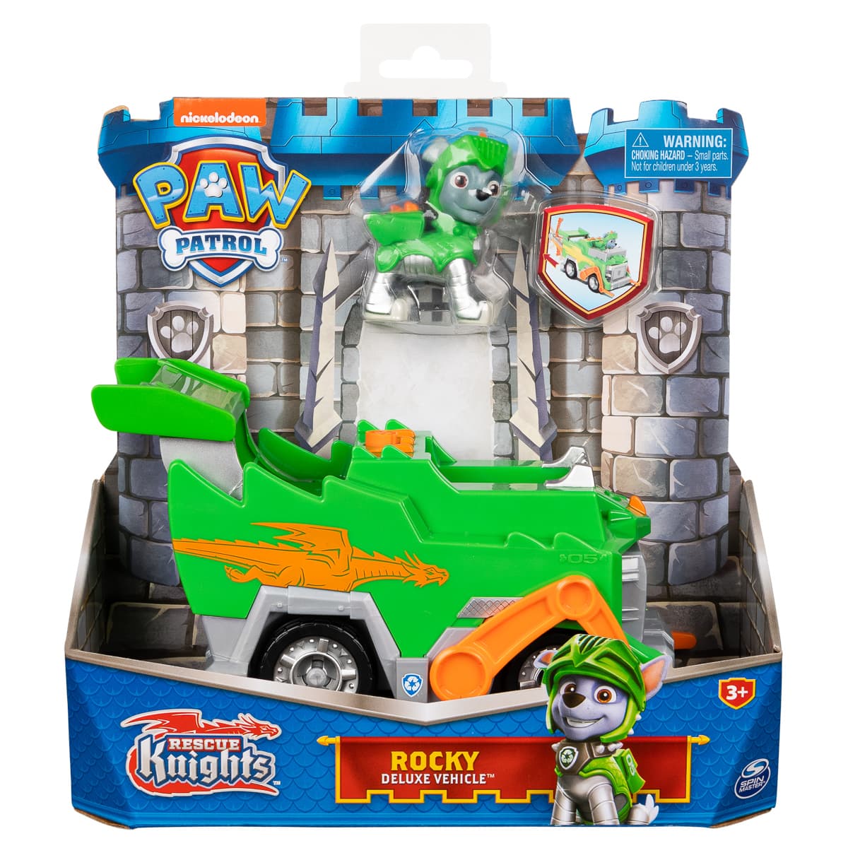 

Игровой набор Paw Patrol Автомобиль де-люкс с водителем Рокки SM16776/4613 ТМ: Paw Patrol, SM16776/4613
