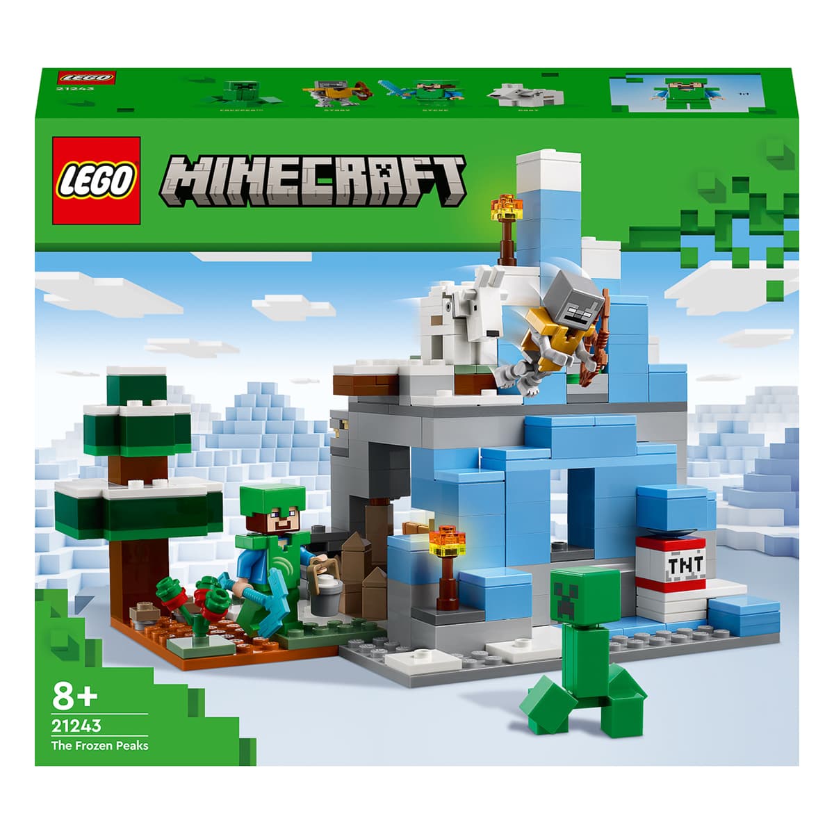 

LEGO Minecraft Оледенелые вершины 21243 21243 ТМ: LEGO, 21243
