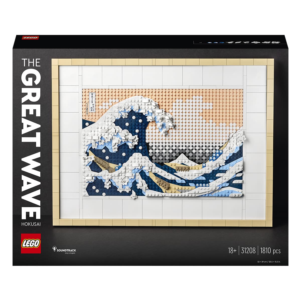 

LEGO Art Хокусай, «Большая волна» 31208 31208 ТМ: LEGO, 31208