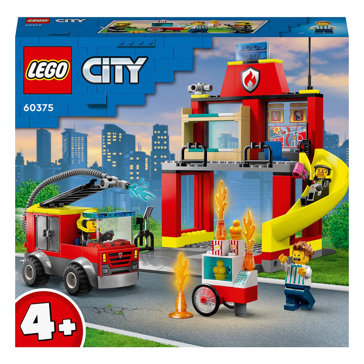 

LEGO City Пожарное депо и пожарная машина 60375 60375 ТМ: LEGO, 60375