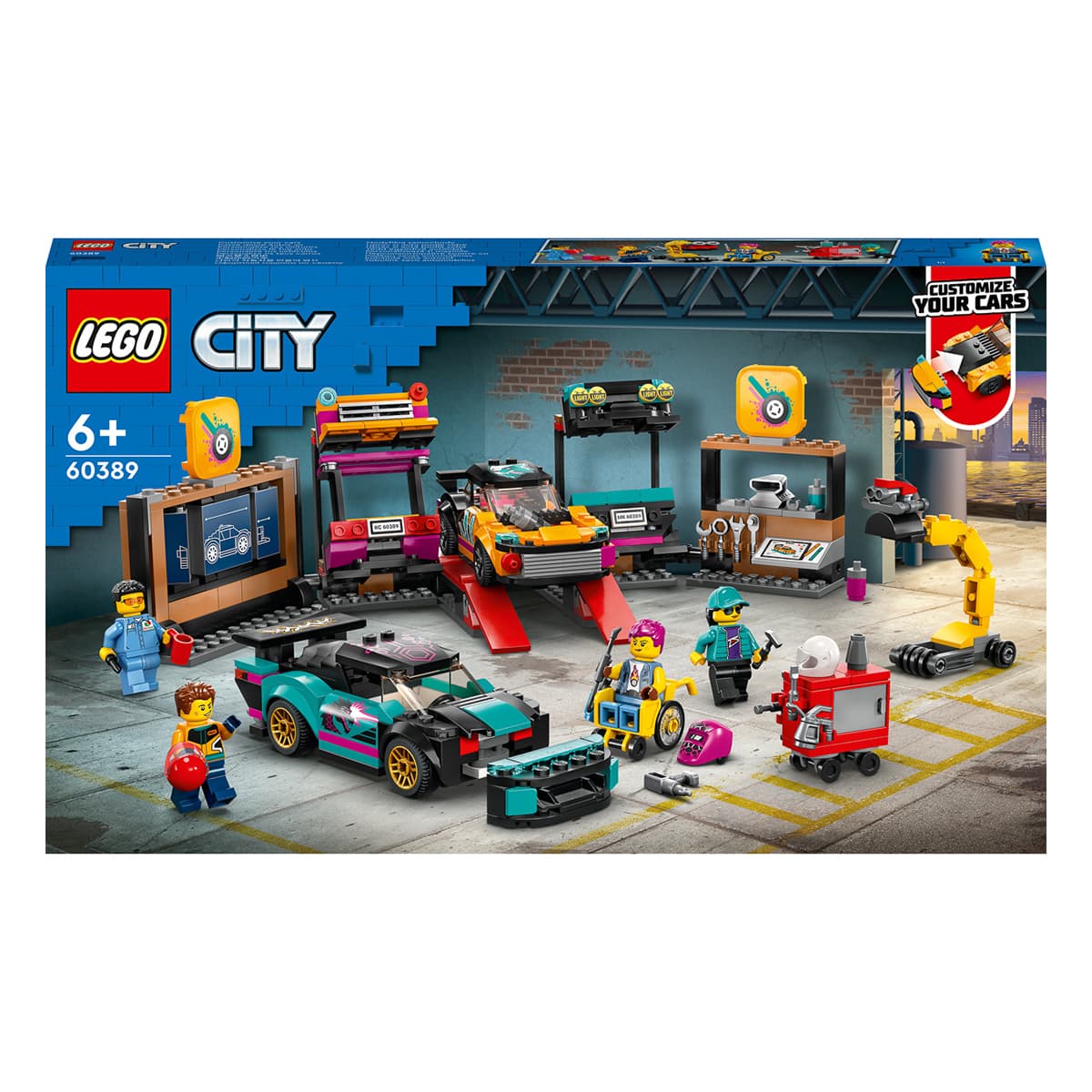 

LEGO City Тюнинг-ателье 60389 60389 ТМ: LEGO, 60389