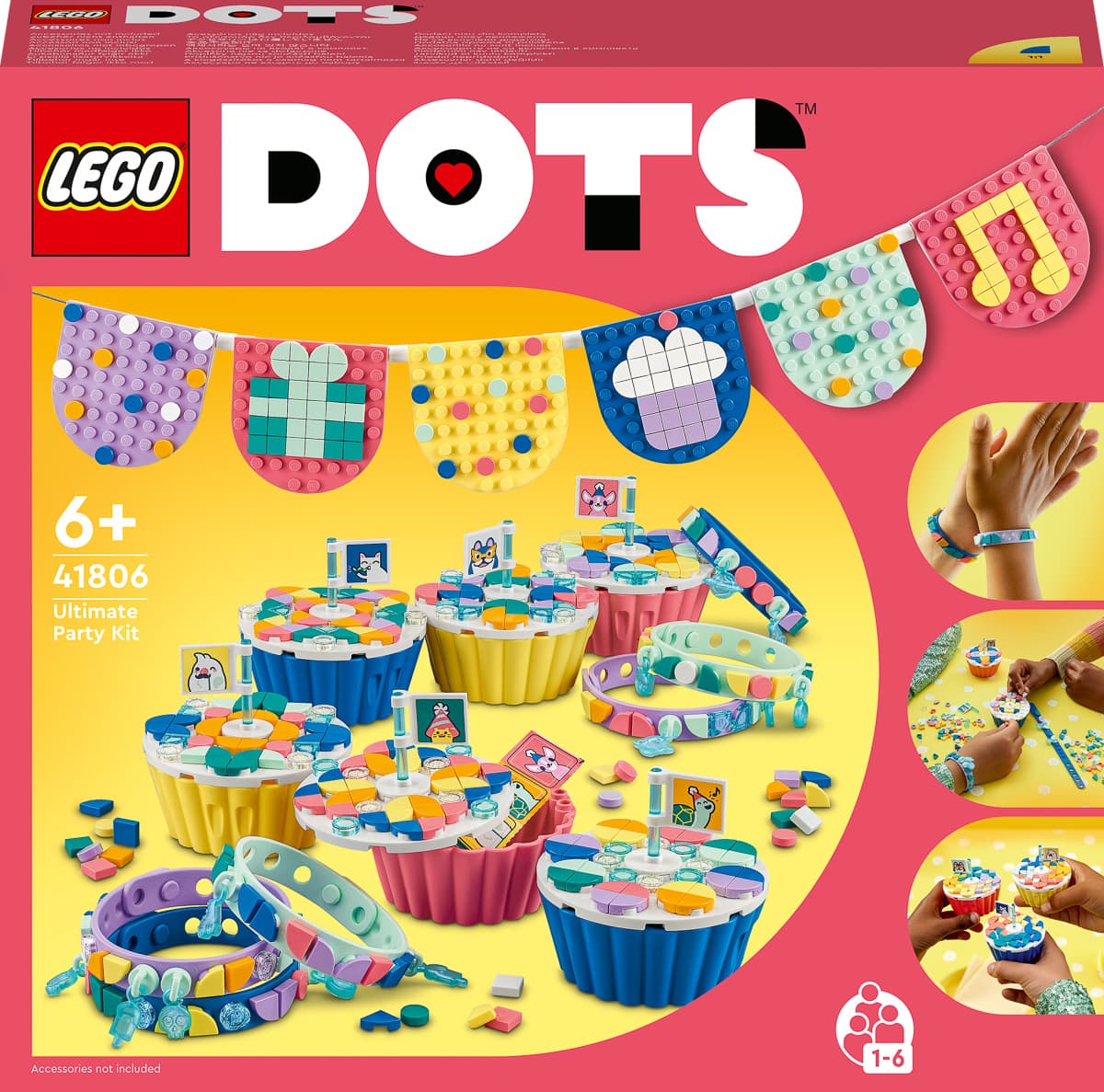 

LEGO DOTS Набор для супервечеринки 41806 41806 ТМ: LEGO, 41806