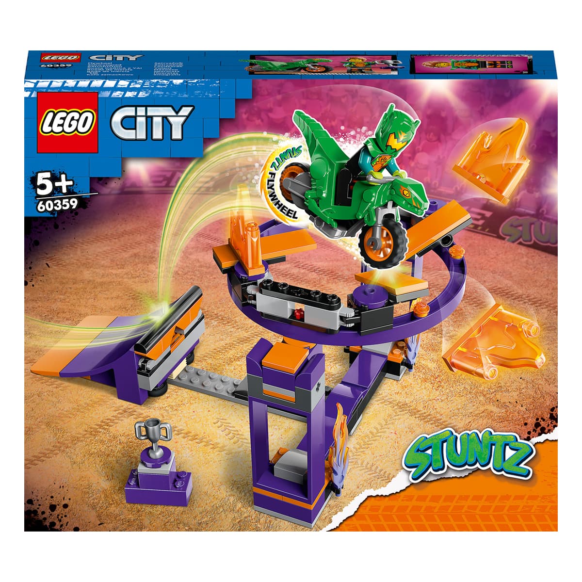 

LEGO City Трюки с каскадерской рампой 60359 60359 ТМ: LEGO, 60359
