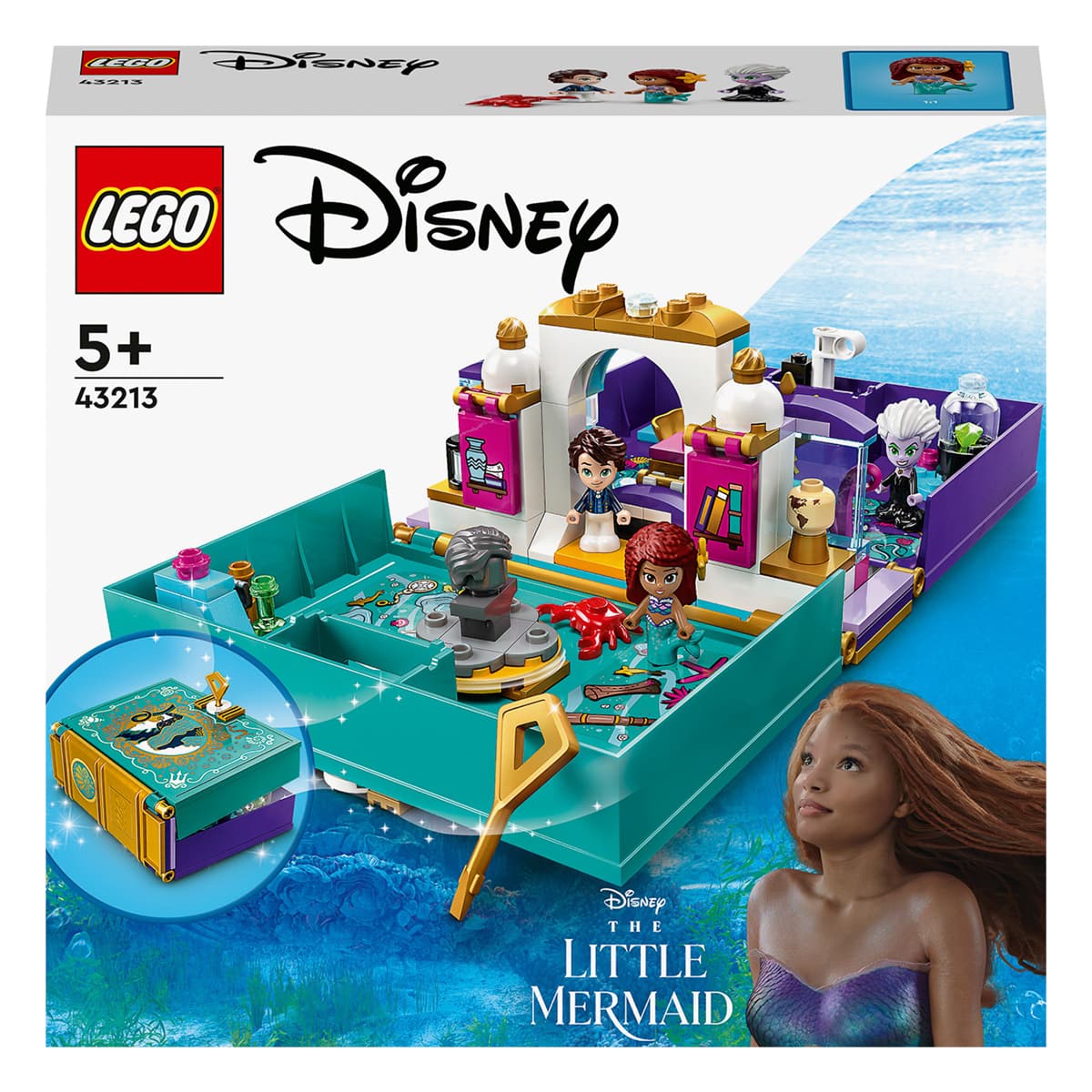 

I Disney Princess Книга приключений русалочки 43213 43213 ТМ: LEGO, 43213