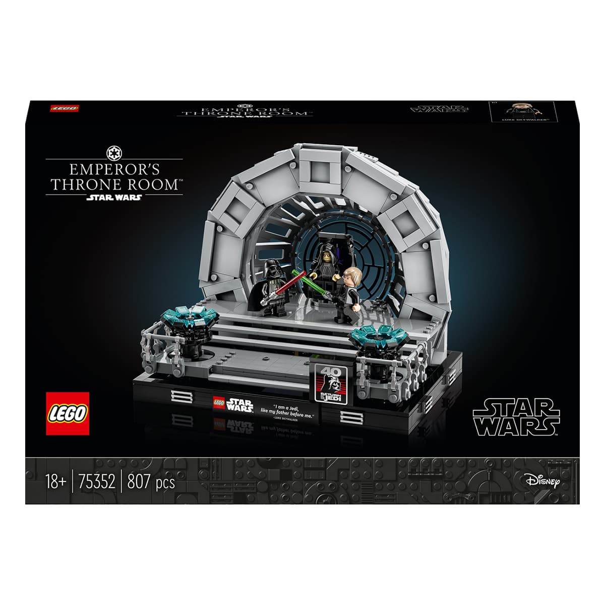 

LEGO Star Wars Диорама «Тронный зал императора» 75352 75352 ТМ: LEGO, 75352