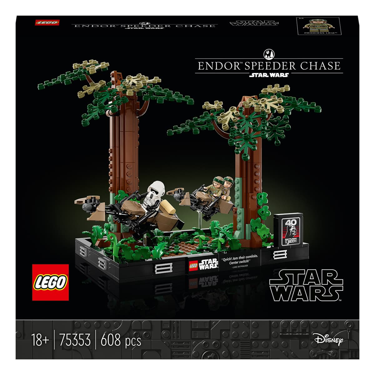 

LEGO Star Wars Диорама «Погоня на спидере на Эндоре» 75353 75353 ТМ: LEGO, 75353