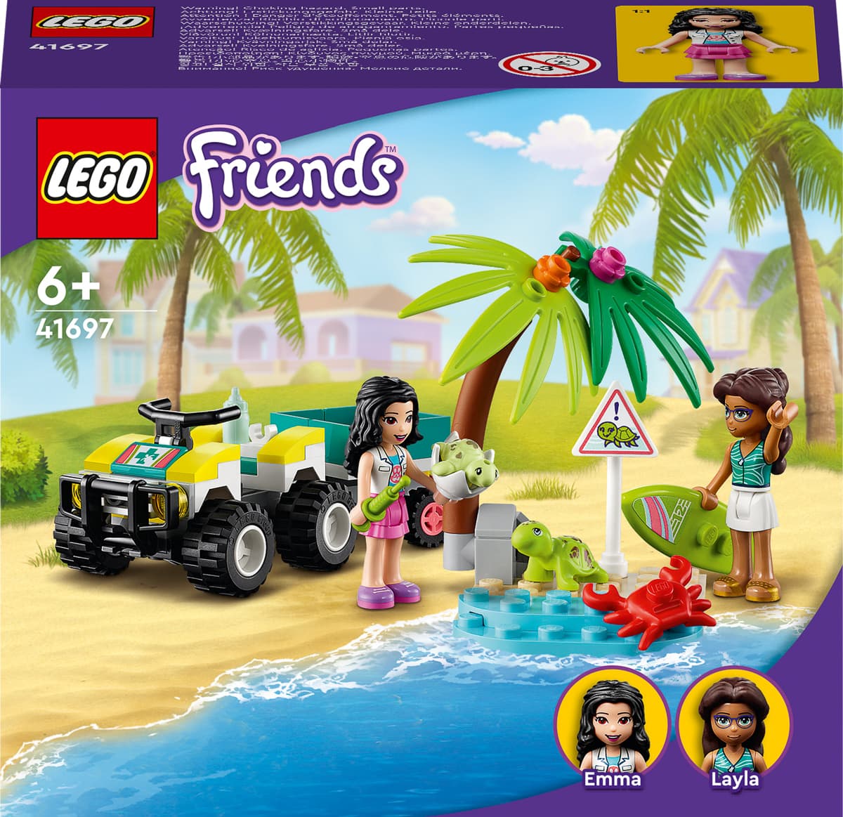 

LEGO Friends Автомобиль защиты черепах 41697 41697 ТМ: LEGO, 41697
