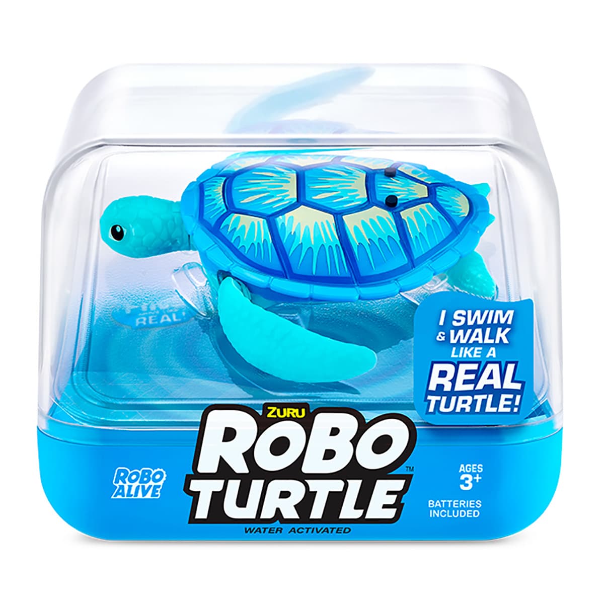 

Интерактивная игрушка Zuru Robo Alive Робочерепаха голубая 7192UQ1-1 ТМ: PetsRobo Alive, 7192UQ1-1