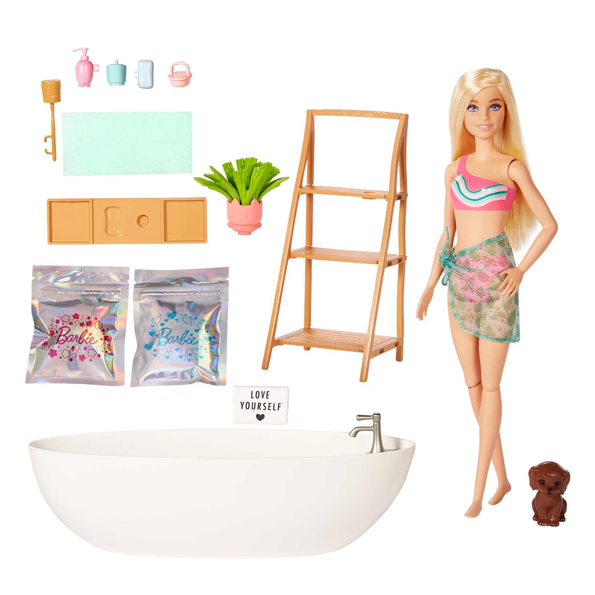 

Набор Barbie Self-Care Пенная ванна из конфетти HKT92 ТМ: Barbie, HKT92