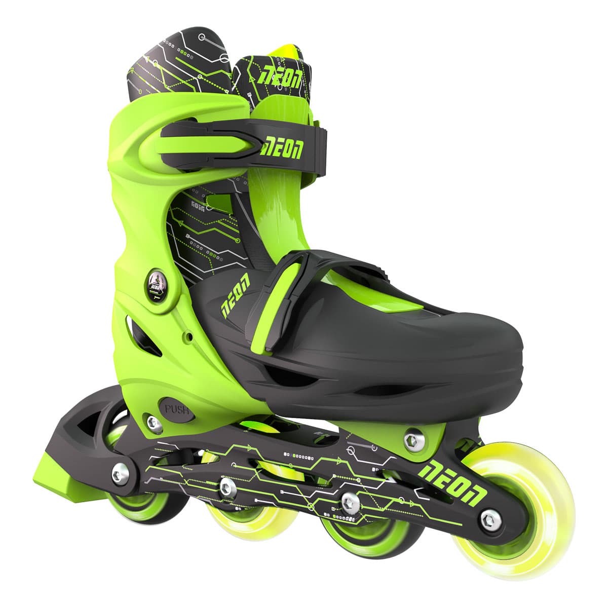 

Роликовые коньки Neon Inline Green, р. 30-33 NT07G4 ТМ: Neon, NT07G4