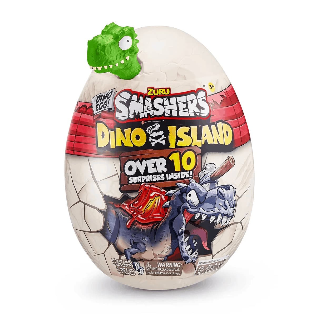

Игровой набор-сюрприз Smashers Mini Dino Island Greenery 7486D ТМ: Smashers, 7486D