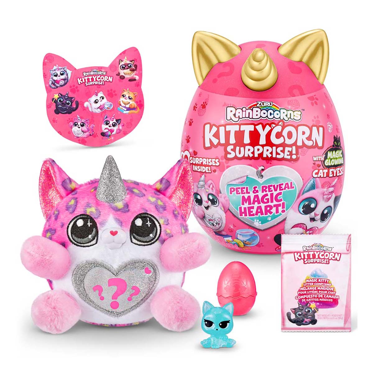 

Мягкая игрушка-сюрприз Rainbocorns Kittycorn Surprise Jody 9259E ТМ: Rainbocorns, 9259E