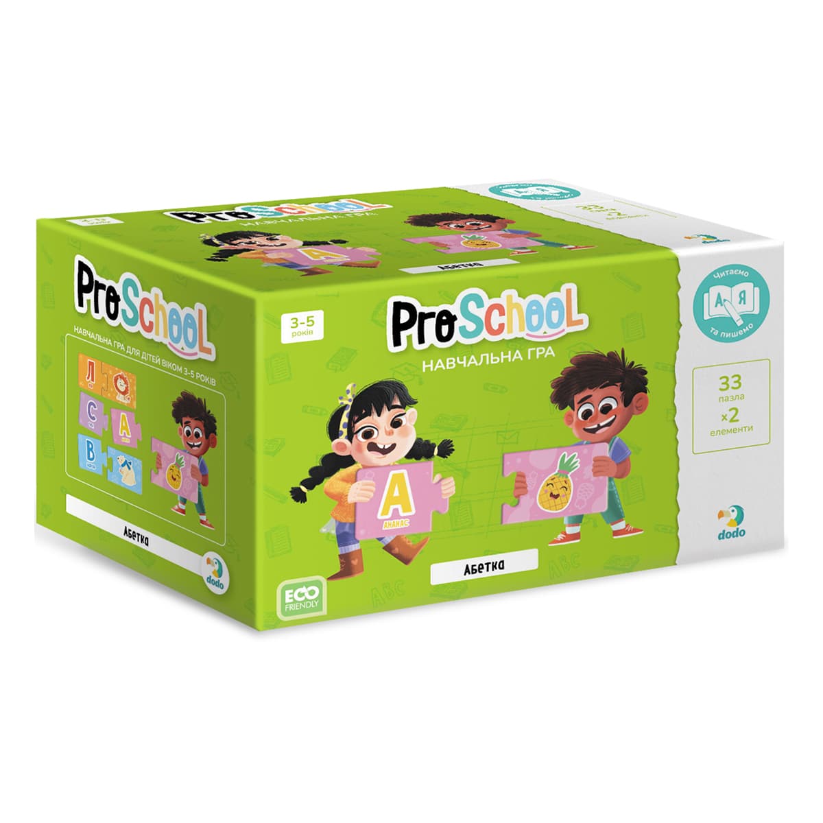 

Настольная игра DoDo ProSchool Абетка (укр) 301210 ТМ: DoDo, 301210