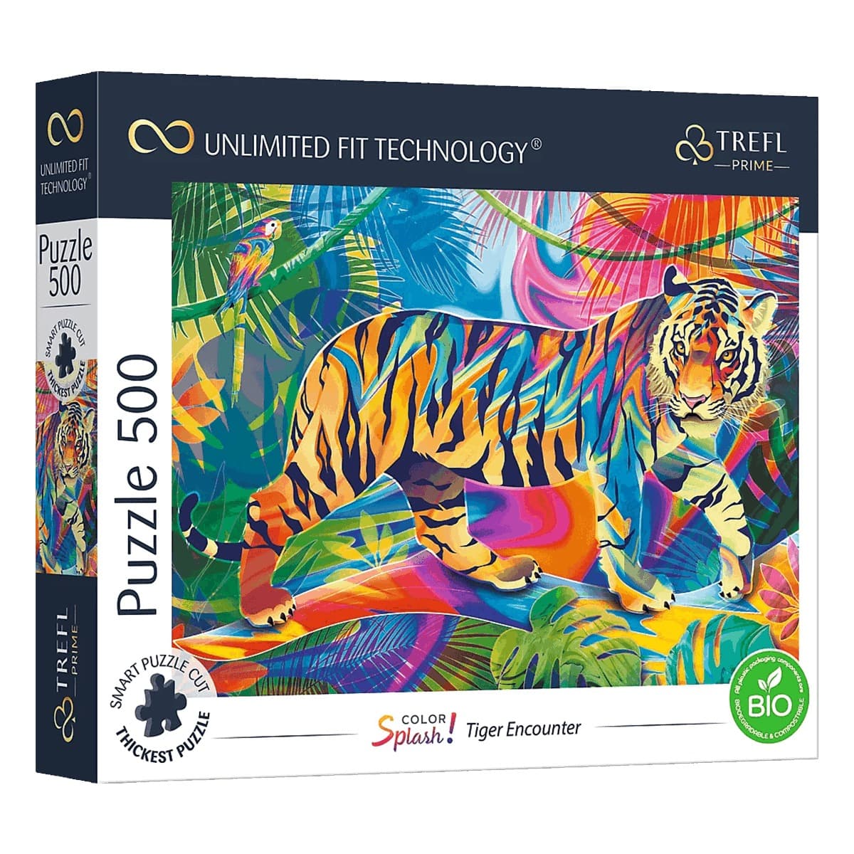 

Пазл Trefl Prime UFT Tiger Encounter 500 эл 37453 ТМ: Trefl, 37453