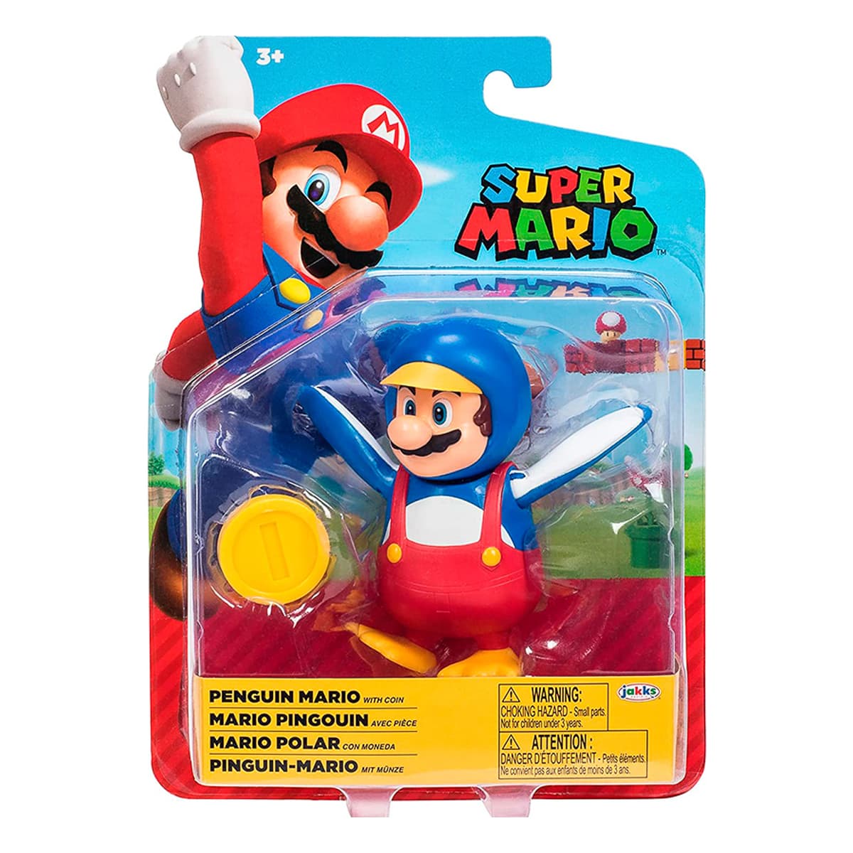 

Игровая фигурка Super Mario Марио-пингвин 10 см 40824i ТМ: Super Mario, 40824i