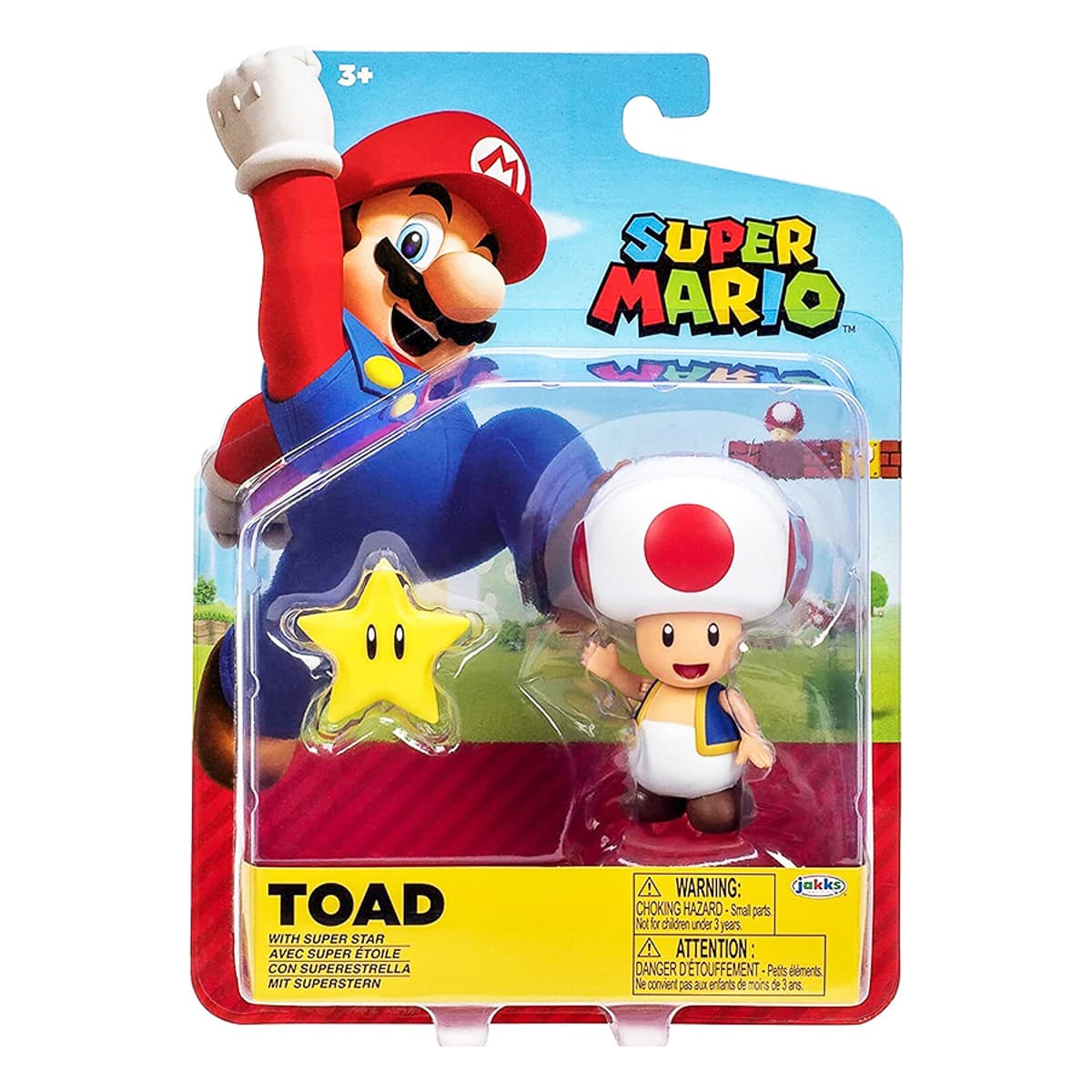 

Игровая фигурка Super Mario Тоад 10 см 40826i ТМ: Super Mario, 40826i