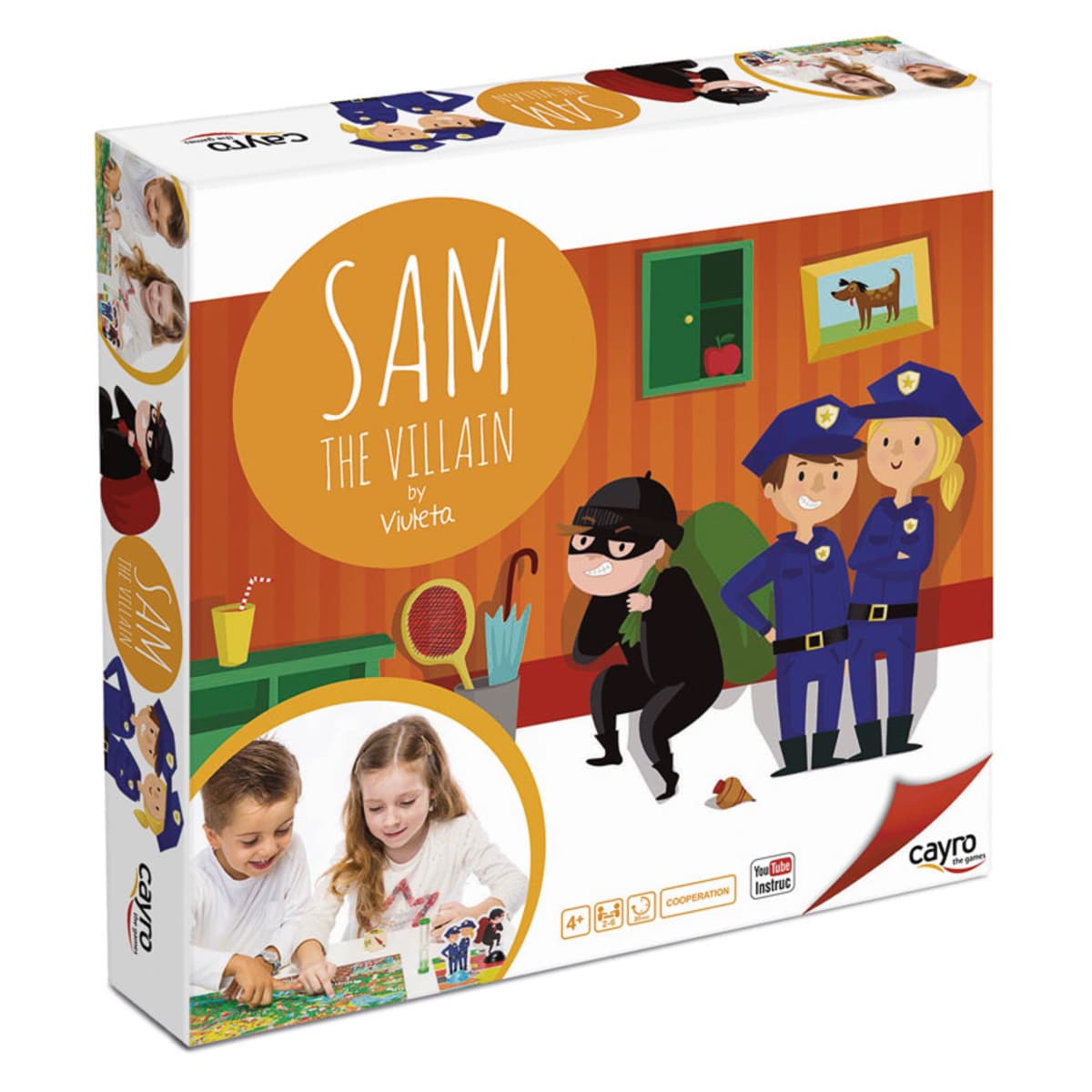 

Настольная игра Cayro Sam the Villain 892 ТМ: Cayro, 892