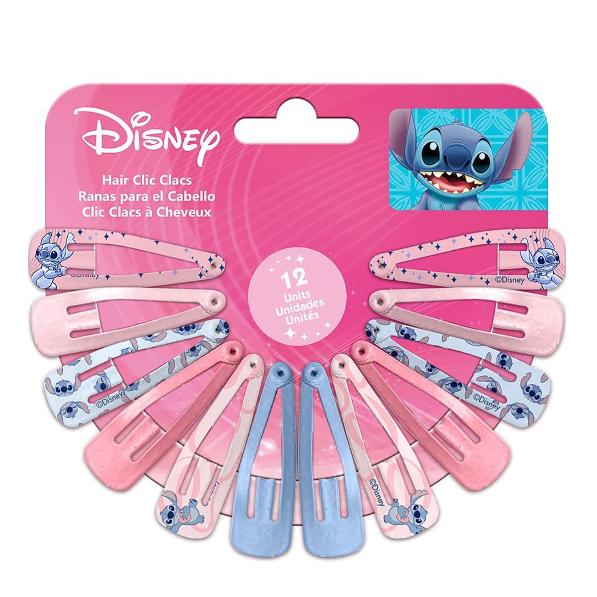 

Набор заколок Kids Licensing Stitch 12 шт D06616MC ТМ: Kids Licensing, Разноцветный, D06616MC