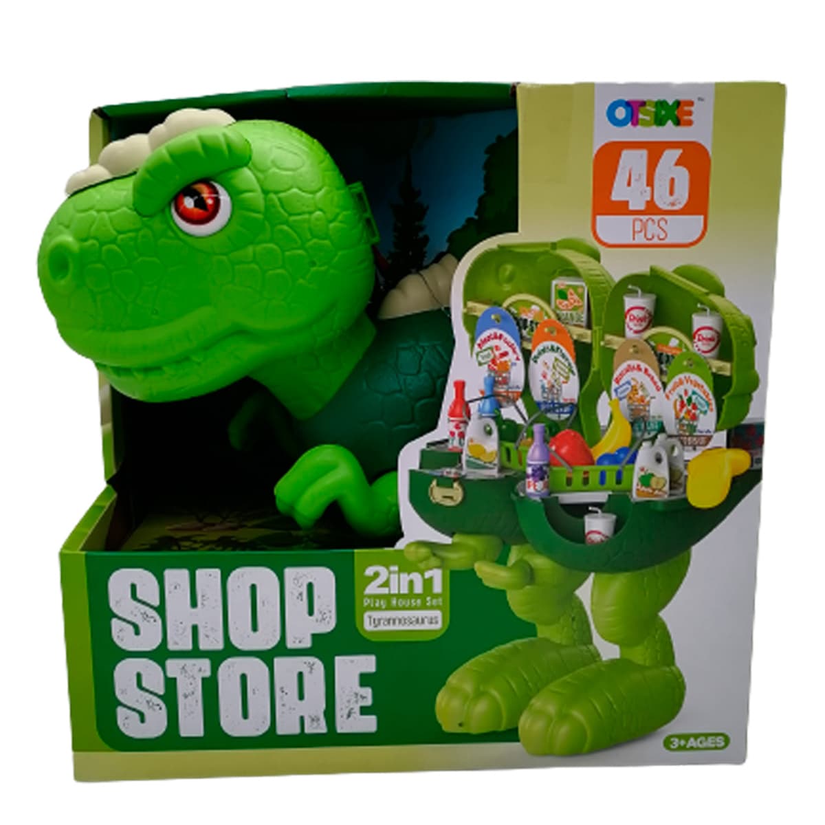 

Игровой набор Otsixe Tyrannosaur Shop Store 1368B1 ТМ: Otsixe, 1368B1
