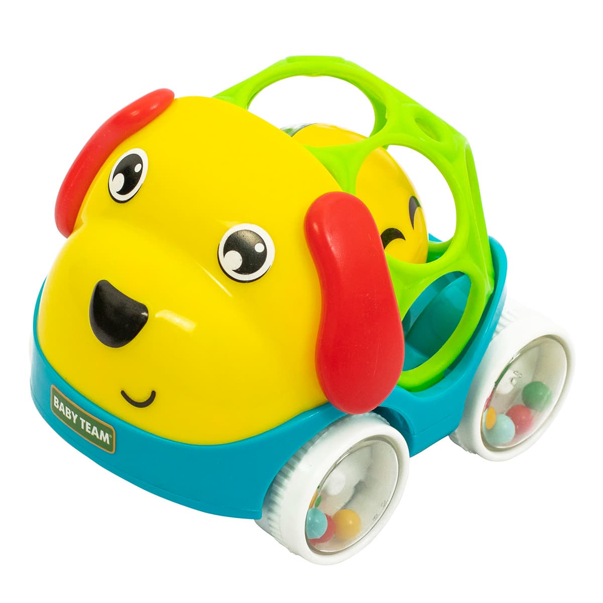 

Игрушка-погремушка Baby Team Машинка-собачка 8411 ТМ: BABY TEAM, 8411
