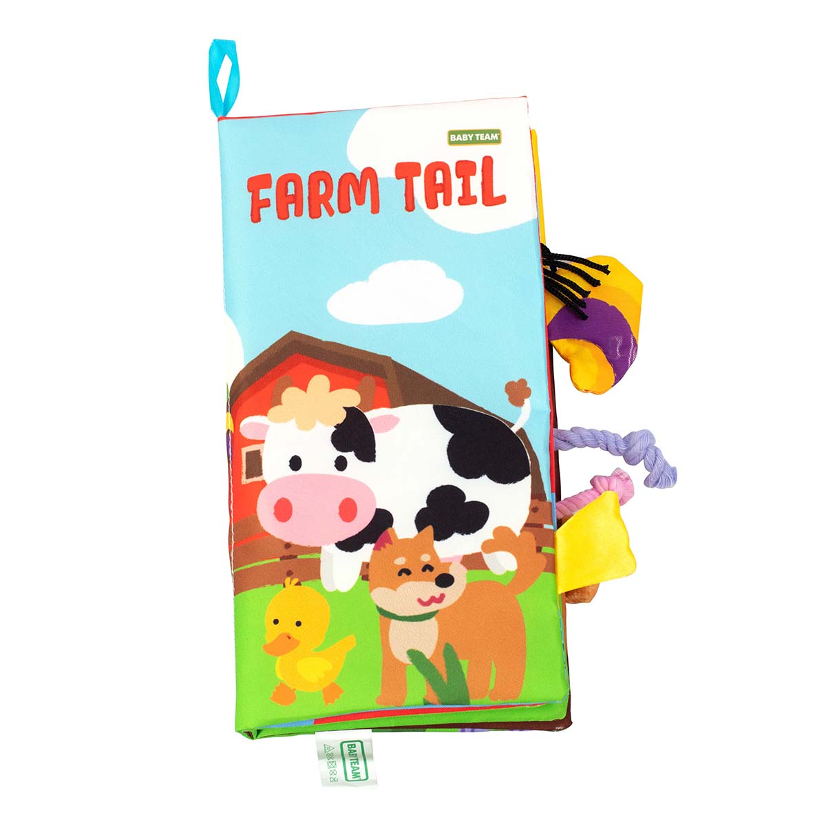 

Игрушка-книжка Baby Team Хвостики (англ) 8725 ТМ: BABY TEAM, 8725