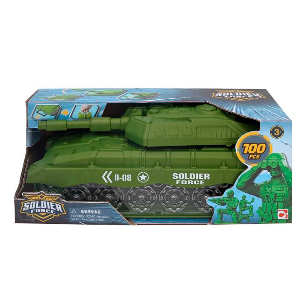 

Игровой набор Chap Mei Солдаты Tank Mission Bucket 545334 ТМ: Chap mei, 545334