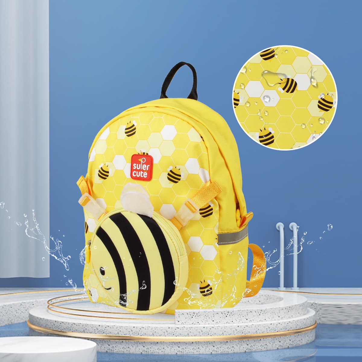 

Рюкзак 2 в 1 Supercute Пчелка SF168 ТМ: Supercute, SF168